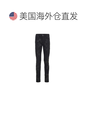 自营Amiri Cotton Skinny Men's Jeans - gray 美国奥莱直发