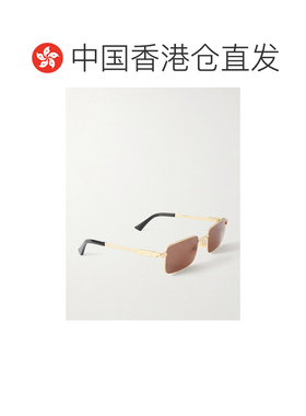 1h可退 香港直邮Bottega Veneta 葆蝶家 女士 眼镜经典矩形太阳镜