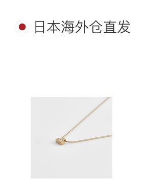 日本直邮日潮 agete 阿卡朵K10 钻石项链（0.02克拉）