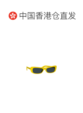 1h可退 香港直邮JACQUEMUS 女士眼镜 JAC55C5SUNND SS2025 黄色 C