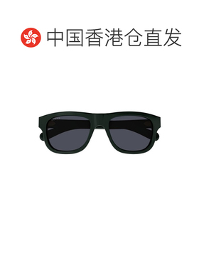 1h可退 香港直邮GUCCI 男士太阳镜 GG1509S004 CO 黑色 几何框太