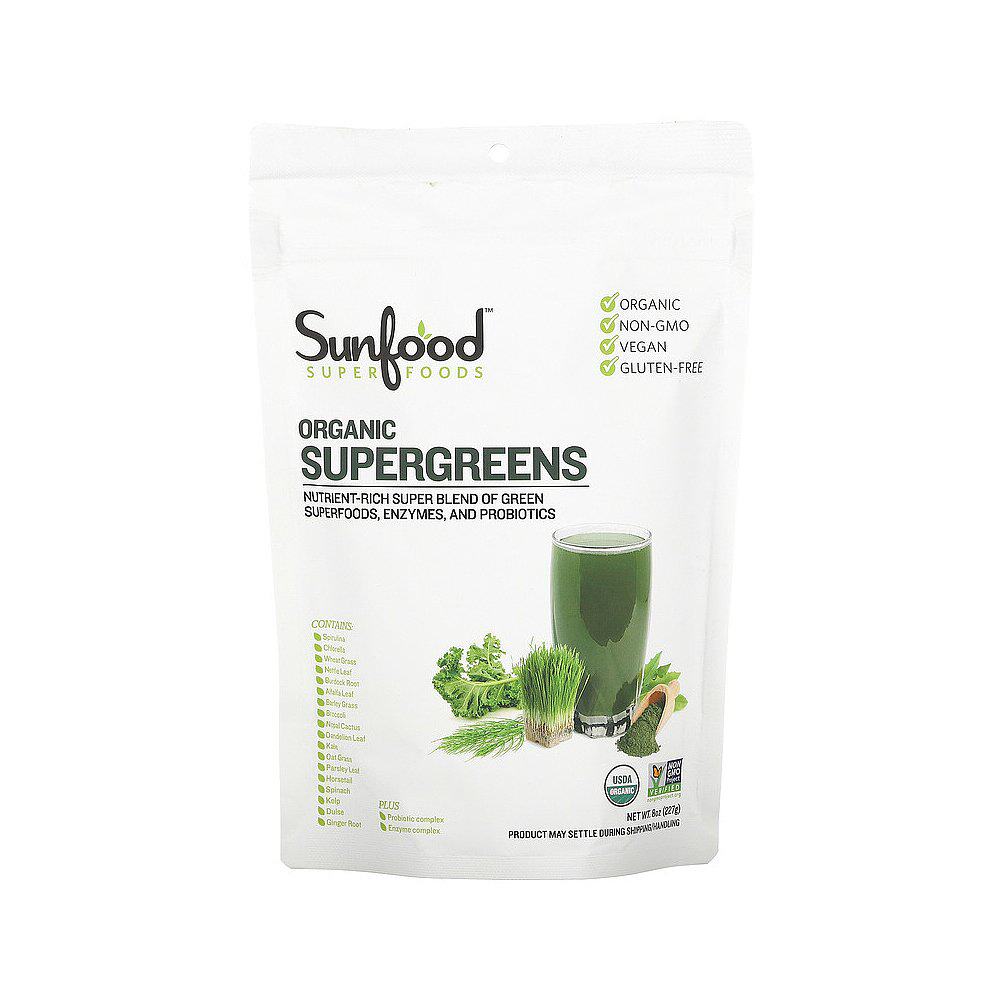 香港直发iherb sunfood螺旋藻227 天猫国际全球探物其它植物提取物
