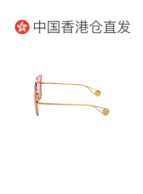 香港直邮GUCCI 女士眼镜 GG0436S005 SS2025 粉红色古驰太阳镜