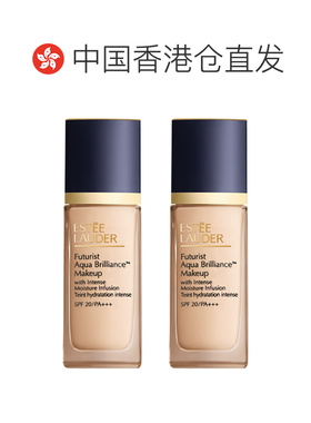 香港直邮Estee Lauder 雅诗兰黛 沁水粉底液 1C0 30ml*2正品