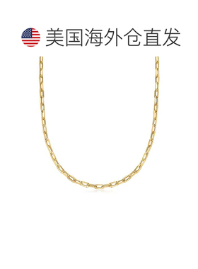 自营 Ross-Simons 意大利 14 克拉黄金回形针链式项链 - 16 英寸