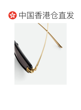 香港直邮BOTTEGA VENETA 女士眼镜 BV1440SA001 CO 黑色 结形矩形