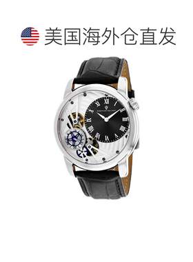 自营Christian Van Sant Men's Sprocket Auto-Quartz Black Roun