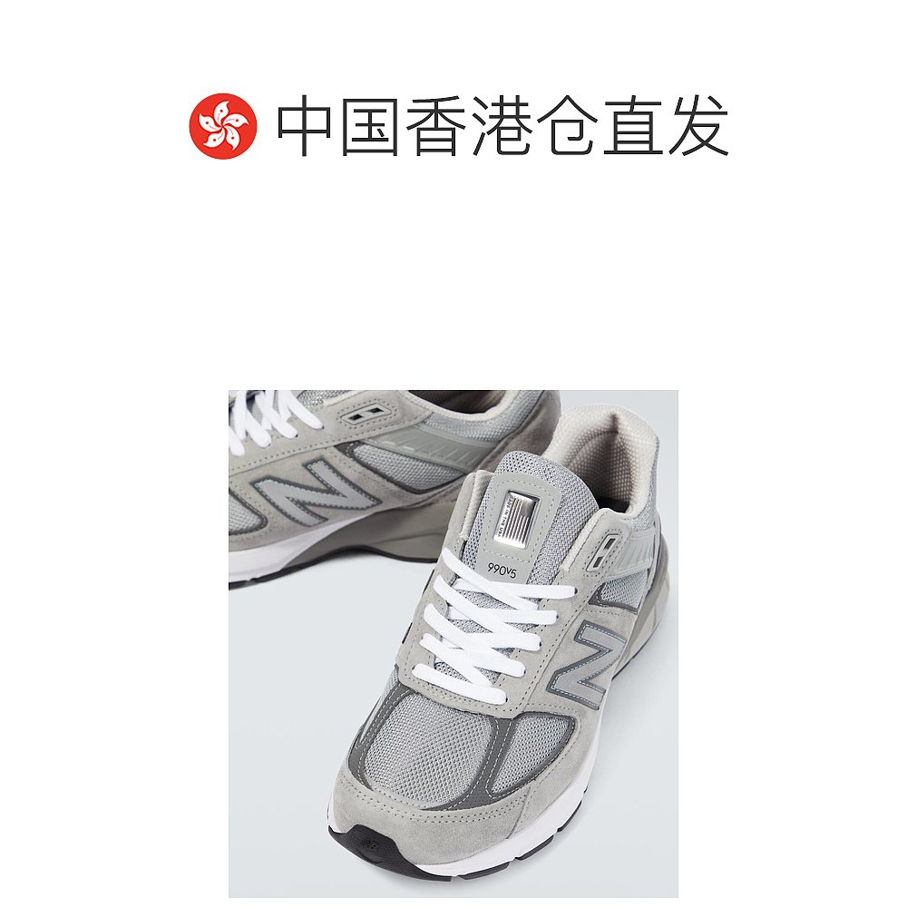 香港直邮潮奢 New Balance男士 990v5美国制造运动鞋 004171-图1