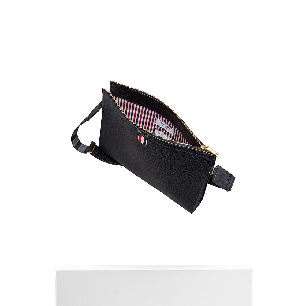 1h可退 香港直邮THOM BROWNE 男士斜挎包 UAG177A00198001 AW2025 - 图3