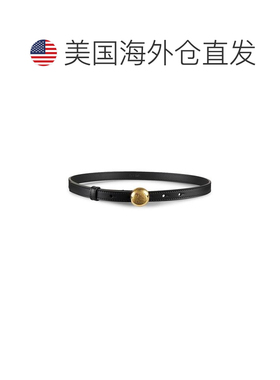 美国直邮LOEWE Monogram Pebble Buckle 真皮【付后1h可退】腰带