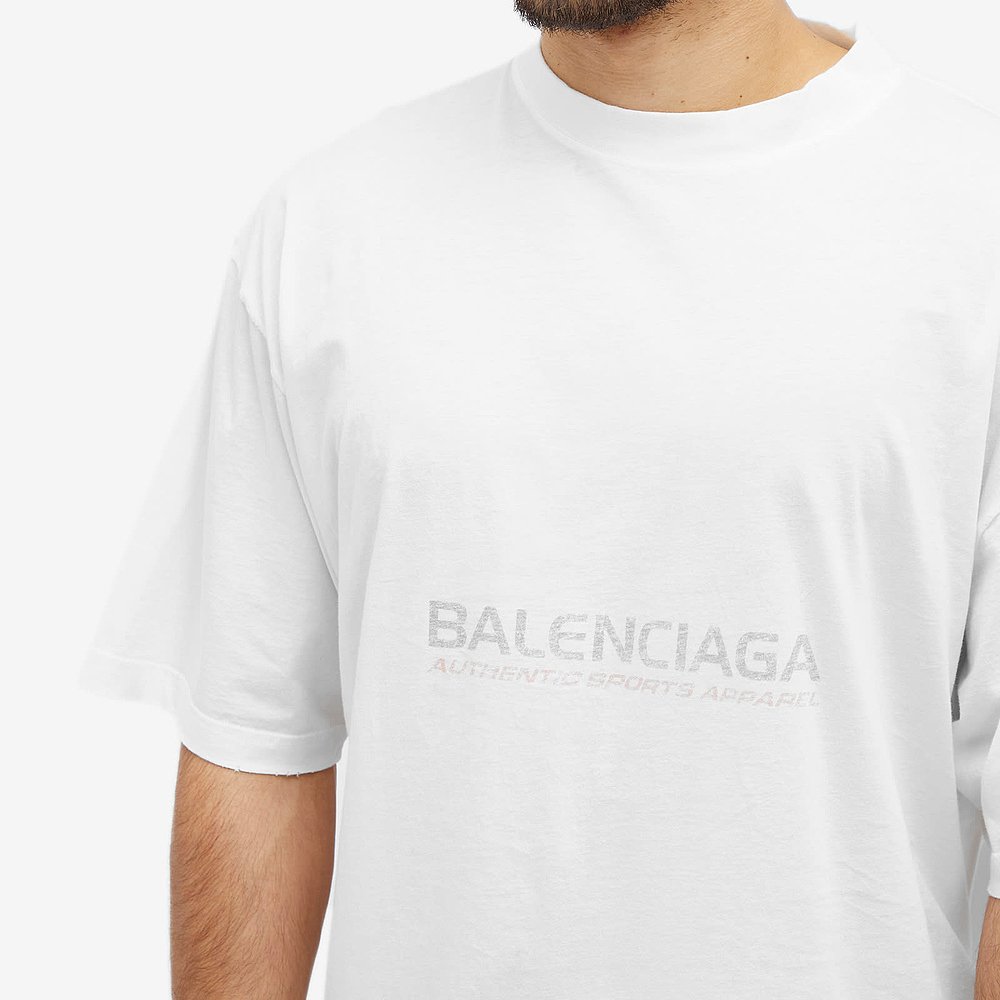 潮奢 Balenciaga 巴黎世家 男士 冲浪徽标T恤 764235TPVM3 - 图3