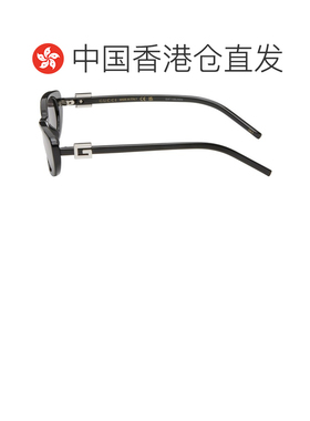 1h可退 香港直邮潮奢 Gucci 古驰 女士 黑色 G String Cat Eye 太