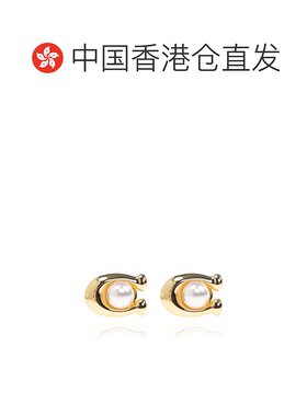 1h可退 香港直邮COACH 女士项链 37473741GLD107 AW2025 金色 Set