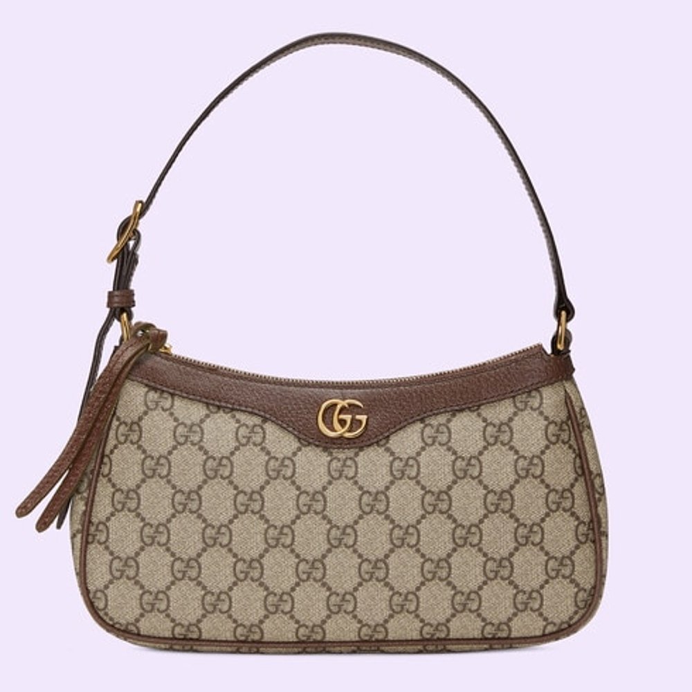 GUCCI(古驰) 女士Ophidia系列小号手袋 - 图0