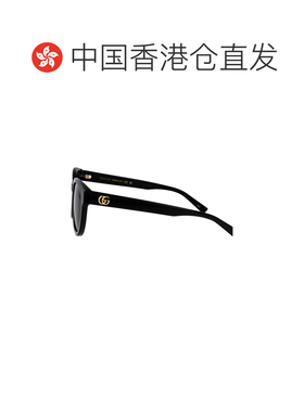 香港直邮Gucci 古驰 女士 BLACK-BLACK-GREY 醋纤太阳眼镜 GG2127