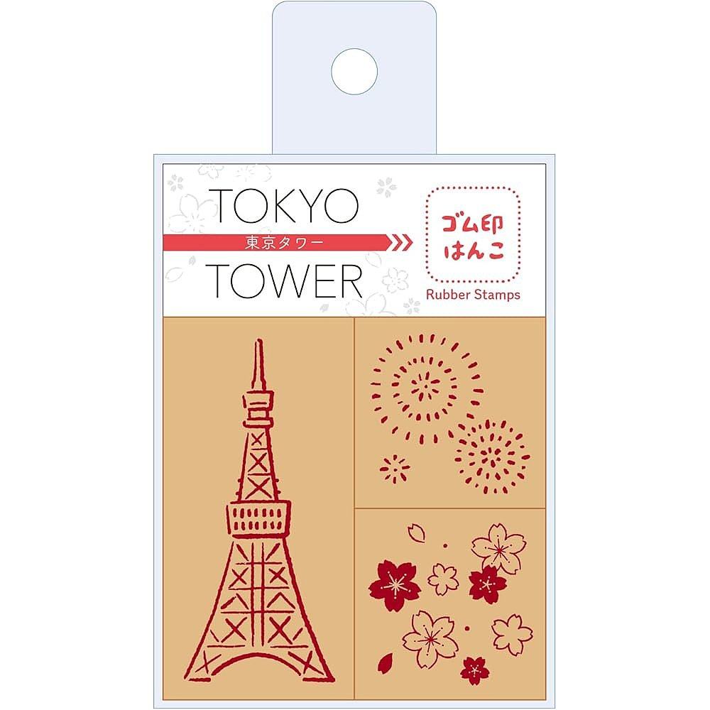【日本直邮】Beverly Stamp 东京塔印章套装 SOH-011,淘宝优惠券,粉丝福利购,淘宝优惠卷