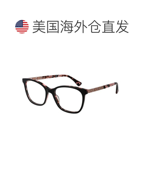 自营Guess Acetate Glasses Women's (Frames) - black 美国奥莱
