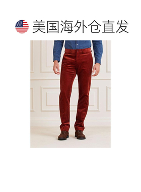 自营Guess Cotton Casual Men's Pants - brown 美国奥莱直发