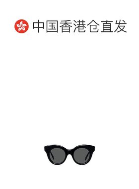 香港直邮LOEWE 女士眼镜 LW40126I01A SS2024 黑色 圆形镜框太阳