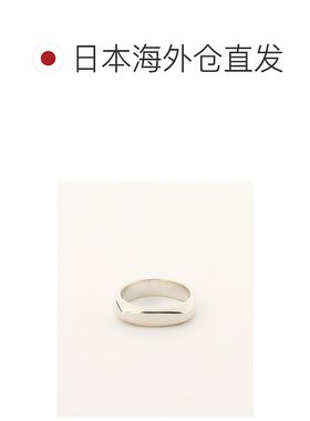 1h可退 日本直邮IN CROWD 女士 Sterling Silver 宽版简约戒指 13