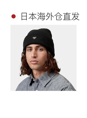 日本直邮Carhartt WIP 小爱心针织帽 黑色