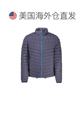 自营Napapijri Poliammide Men Men's Jacket - blue 美国奥莱直
