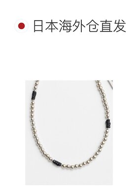 1h可退 日本直邮PRANK PROJECT 女士黑色皮绳球链项链 3125166510