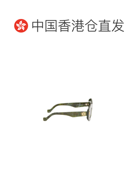 香港直邮LOEWE 女士眼镜 LW40114I19233713847896ESHINYDARKGREEN