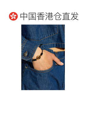 香港直邮VERSACE 男士手链手镯 10244821A006371B75J CO 黑色