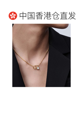 香港直邮奢淘 Dior CD Garden 项链 女珍珠四叶草吊坠 N3678WOMMP