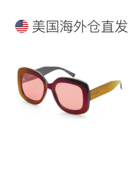 自营Karl Lagerfeld Women's 53 mm Red Sunglasses - mirror win