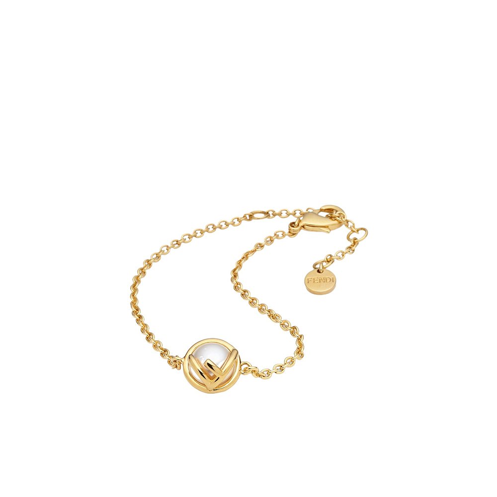 FENDI 女士手链手镯 8AK815A5TOF09ZE SS2025 金色 链条手链 - 图2