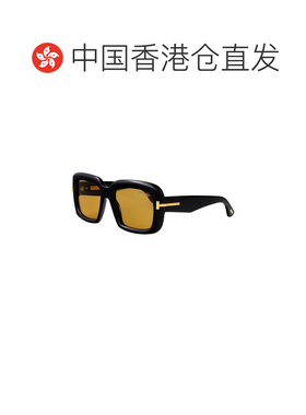 香港直邮TOM FORD 女士太阳镜 FT133001E SS2026 黄色 FT1330