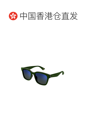 1h可退 香港直邮GUCCI 男士眼镜 GG1639SA003 AW2024 绿色 几何框