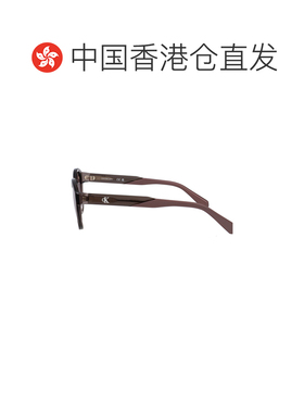 香港直邮calvin klein 女士 透明色灰色醋纤太阳眼镜 CKJ26604S50