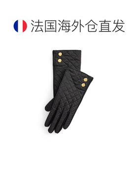 自营欧洲直邮Ralph Lauren拉夫劳伦 女士黑色菱格纹苏格兰格纹触