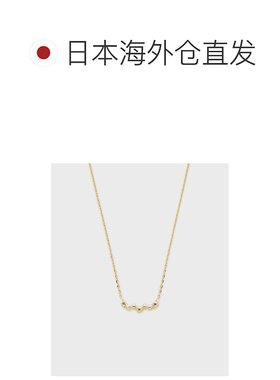1h可退 日本直邮NOJESS 女士K10钻石项链 七颗钻石华丽闪耀 赠送