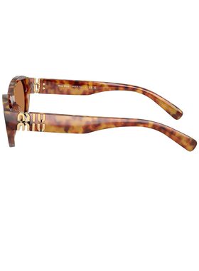 潮奢 Miu Miu 缪缪 女士 椭圆形太阳眼镜 8056262397794