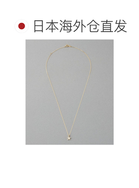 日本直邮ete 女士 18K黄金镶钻叠戴项链 261164吊【付后1h可退】