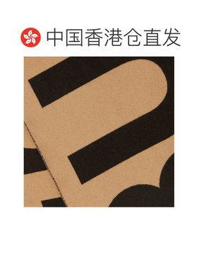 香港直邮BURBERRY 女士围巾 8057147 浅棕色 Logo 【付后1h可退】