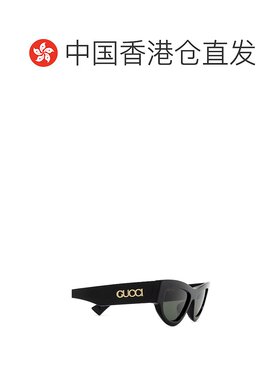 香港直邮GUCCI 女士太阳镜 GG1834S001 CO 古驰 太阳镜黑色几何