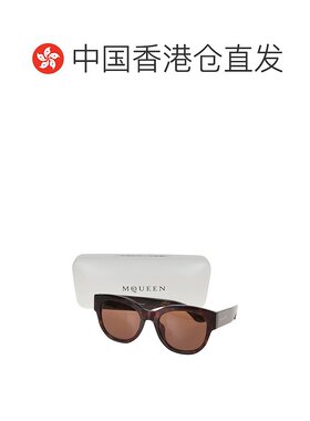 香港直邮ALEXANDER MCQUEEN 女士太阳镜 821696J07492305 SS2025