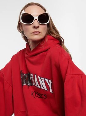 潮奢 Balenciaga 巴黎世家 女士 Gotham 猫眼太阳眼镜