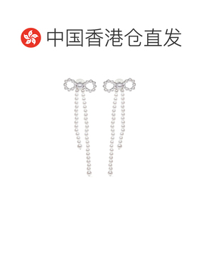 Self-Portrait 蝴蝶结耳环珍珠耳坠配饰耳饰 607E 【付后1h可退】