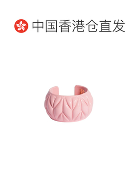 香港直邮奢淘 Miu Miu 绗缝图案手镯 女 5IB8242G9P