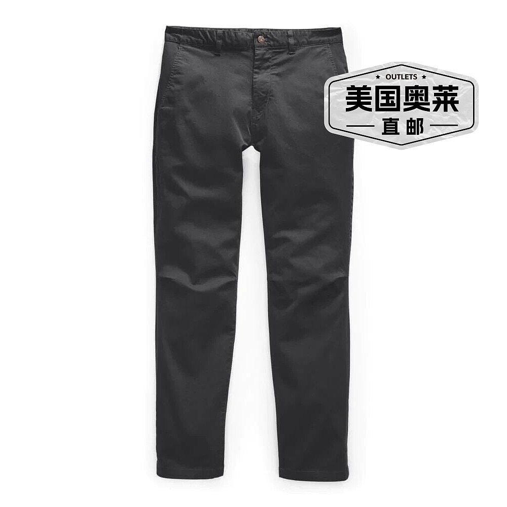 The North Face NF0A48T30C5 男式灰色标准版型运动裤，尺码 33/L - 图0