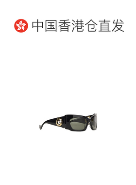 香港直邮GUCCI 女士眼镜 755248J07401012 AW2023 黑色 Sunglasse