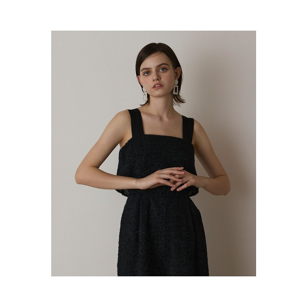 1h可退 日本直邮GRACE CONTINENTAL 女士切割提花喇叭裤连体裙 01 - 图0