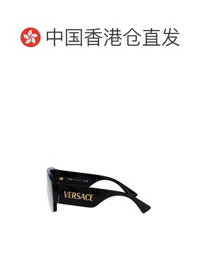 香港直邮VERSACE 女士太阳镜 0VE4439GB187 AW2025 黑色 Sunglass