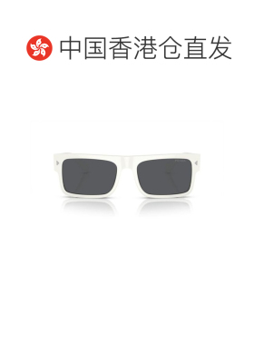 香港直邮PRADA 男士太阳镜 PRA10S17K07T AW2025 白色 徽标太阳镜